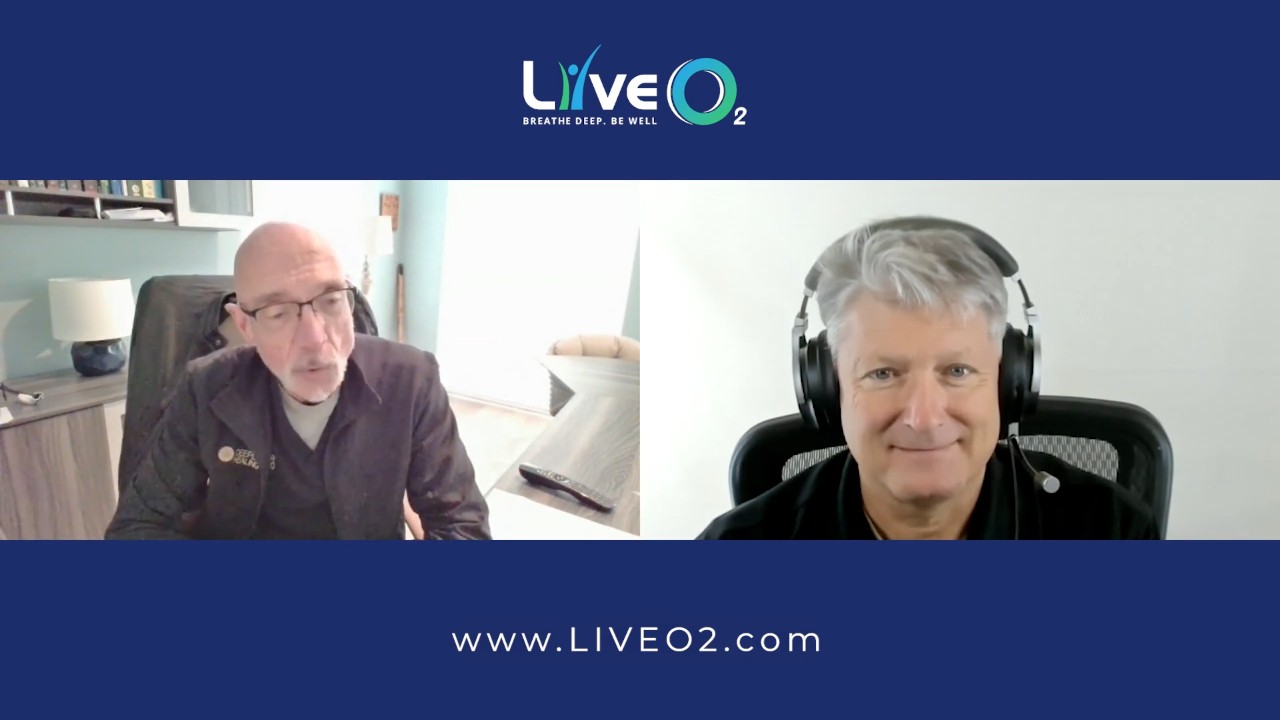 Dr. Michael Bauerschmidt speaking from his office during the full LiveO2 interview