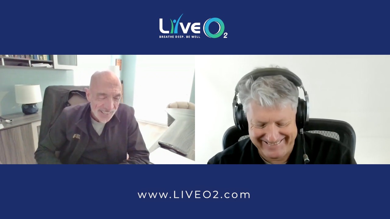 Dr. Michael Bauerschmidt smiling near the end of his conversation with Mark Squibb