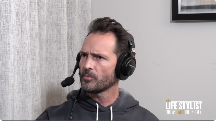 Luke Storey speaking in the original interview