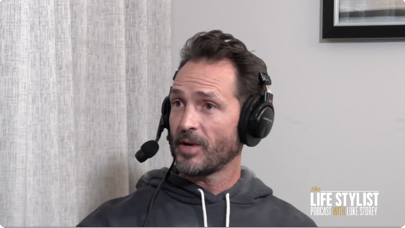 Luke Storey asking a question about equipment in the original interview
